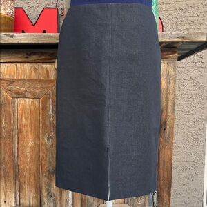 Elie Tahari Charcoal Pencil Skirt